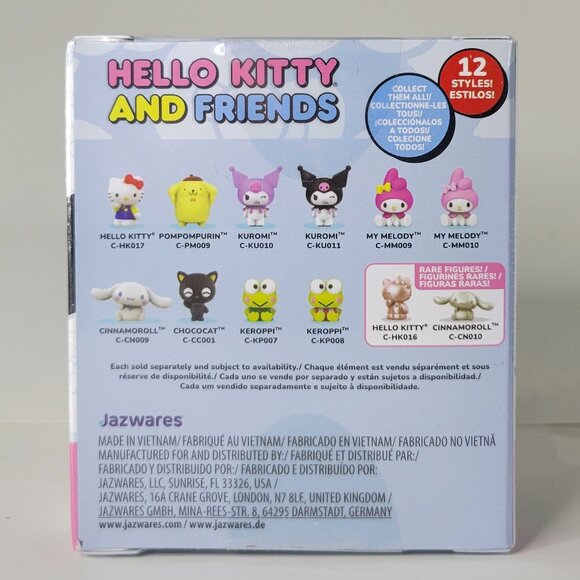 Hello Kitty & Friends 2024 2" Figurines Series 1 4 Pack Blind Box Jazwares New - Picture 4 of 11